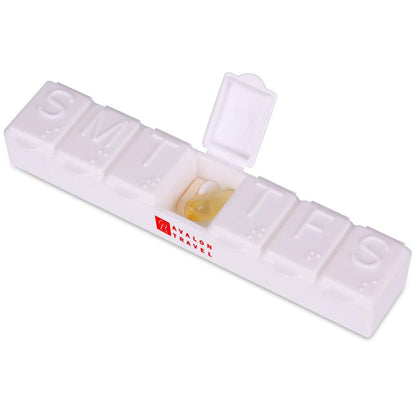 Altitude Emery Weekly Pill Box - Brand your company Logo! Get a quote - Promo Lingo