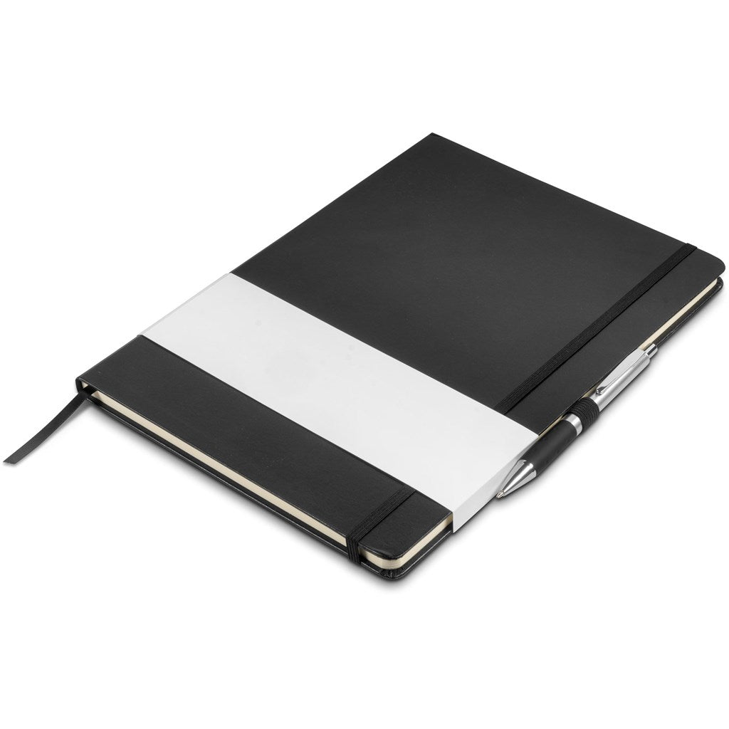 Altitude Fourth Estate A4 Hard Cover Notebook - Brand your company Logo! Get a quote - Promo Lingo