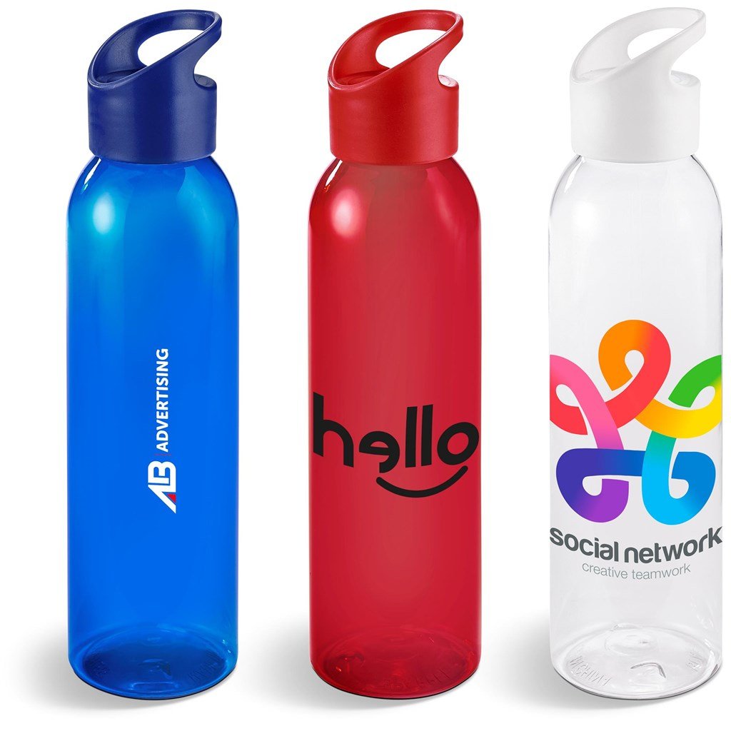 Altitude Fresco Plastic Water Bottle - 650ml Eco - Friendly Choice - Brand your company Logo! Get a quote - Promo Lingo