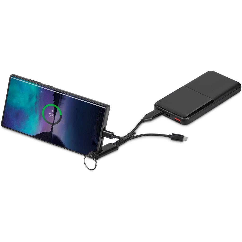 Altitude Furban 4 - in - 1 Charging Cable with Phone Stand - Brand your company Logo! Get a quote - Promo Lingo
