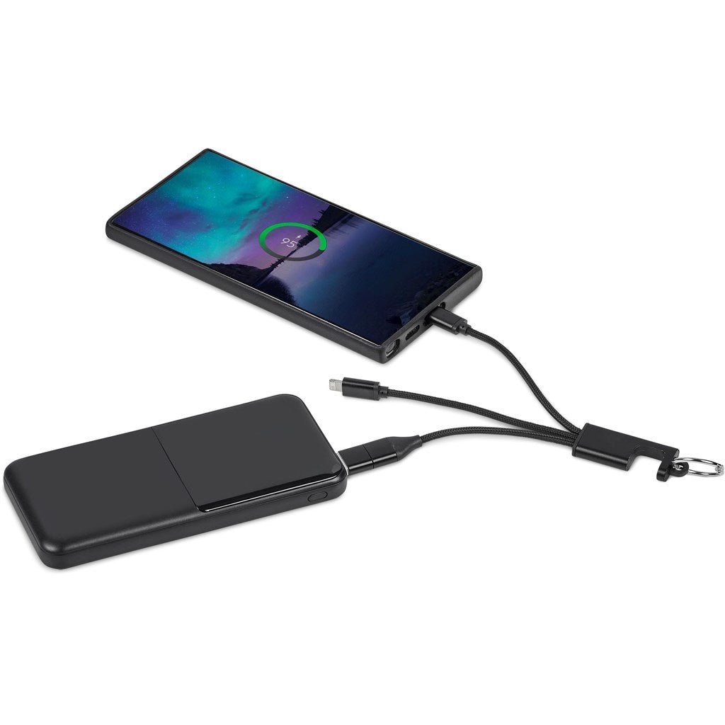 Altitude Furban 4 - in - 1 Charging Cable with Phone Stand - Brand your company Logo! Get a quote - Promo Lingo
