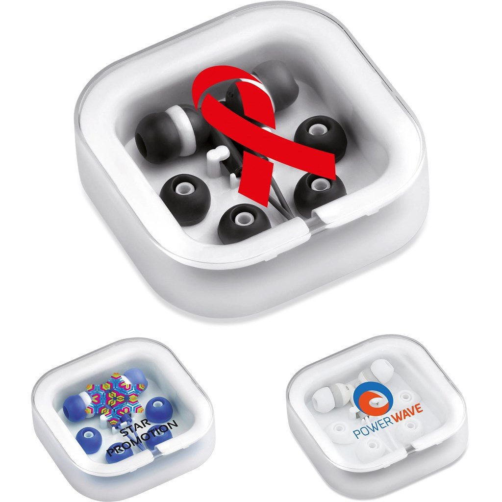 Altitude Grooves Earbuds - Brand your company Logo! Get a quote - Promo Lingo