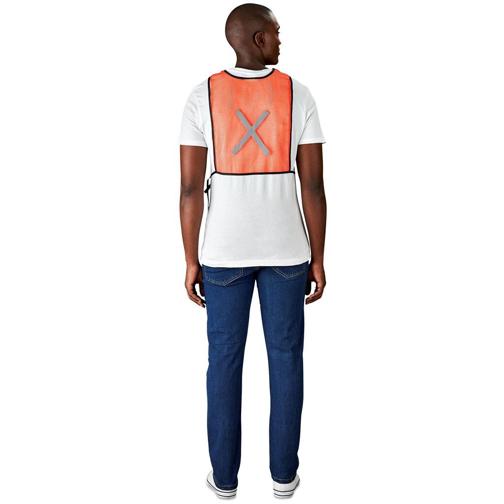 Altitude Guard Basic Hi - Viz Reflective Bib for Safety - Brand your company Logo! Get a quote - Promo Lingo