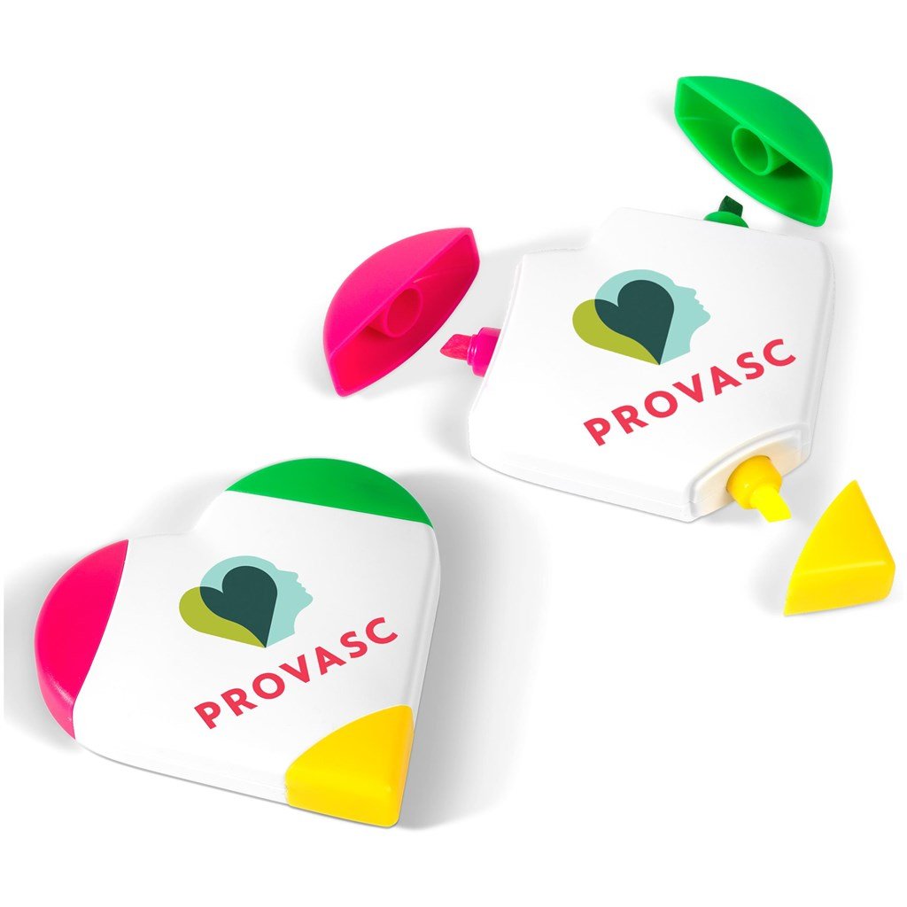 Altitude Heart Highlighter - Brand your company Logo! Get a quote - Promo Lingo