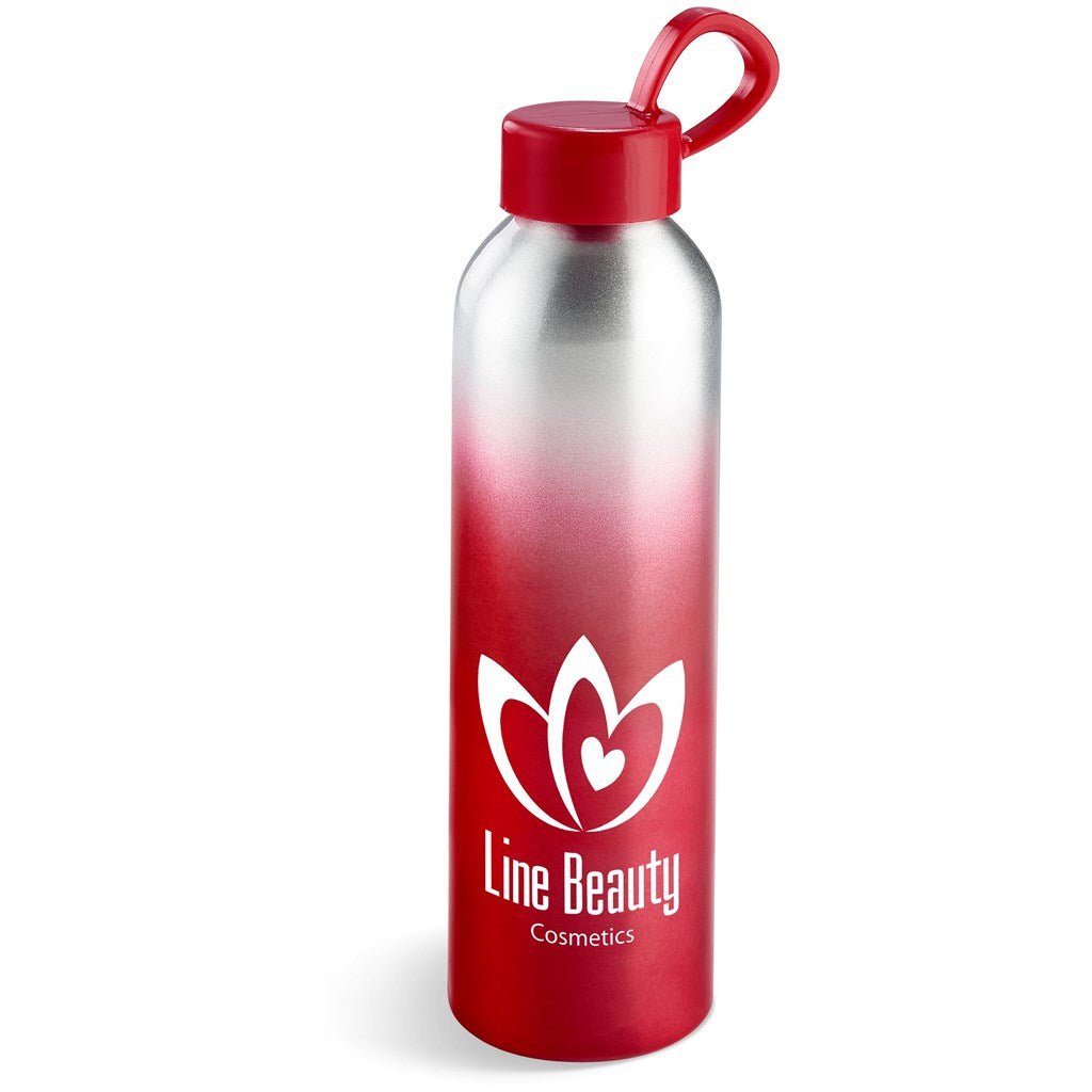 Altitude Island Aluminium Water Bottle - 650ml Unique Design - Brand your company Logo! Get a quote - Promo Lingo