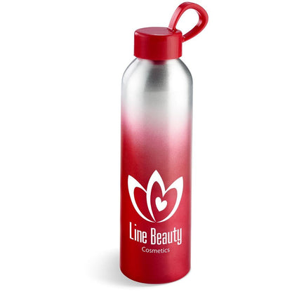 Altitude Island Aluminium Water Bottle - 650ml Unique Design - Brand your company Logo! Get a quote - Promo Lingo