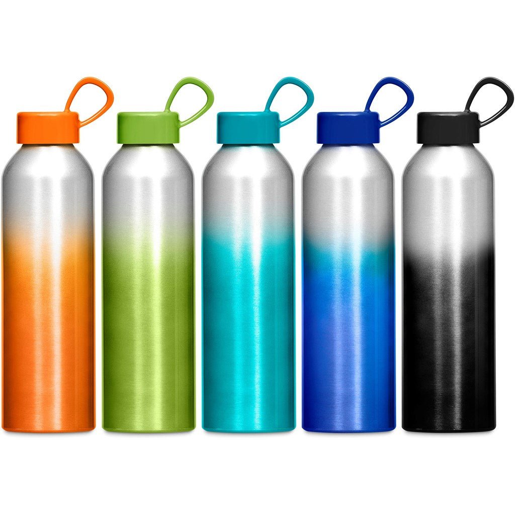 Altitude Island Aluminium Water Bottle - 650ml Unique Design - Brand your company Logo! Get a quote - Promo Lingo