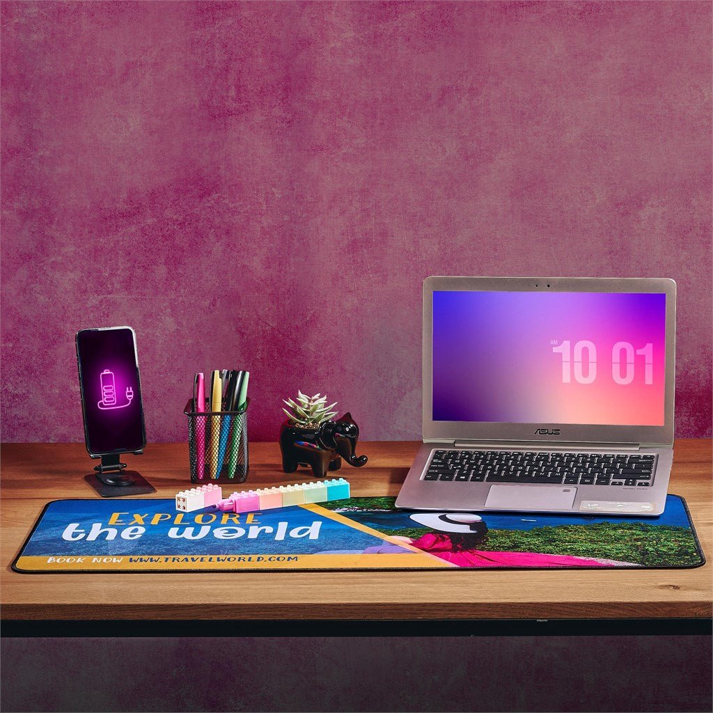 Altitude Manoeuvre Sublimation Desk or Bar Mat - Brand your company Logo! Get a quote - Promo Lingo
