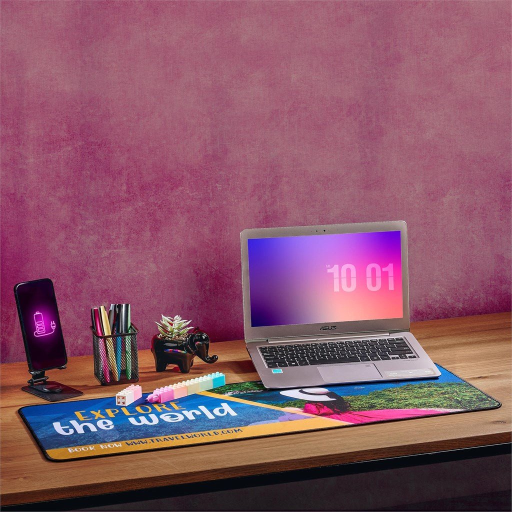 Altitude Manoeuvre Sublimation Desk or Bar Mat - Brand your company Logo! Get a quote - Promo Lingo