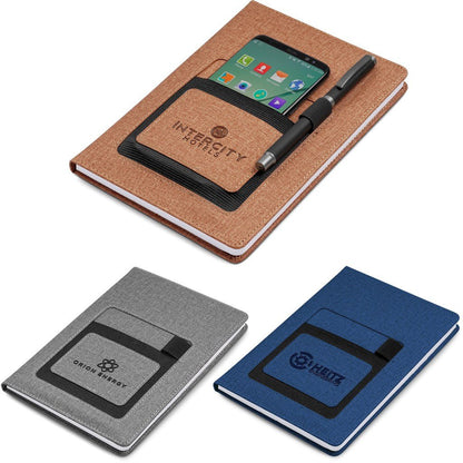 Altitude Moda A5 Hard Cover Notebook - Brand your company Logo! Get a quote - Promo Lingo