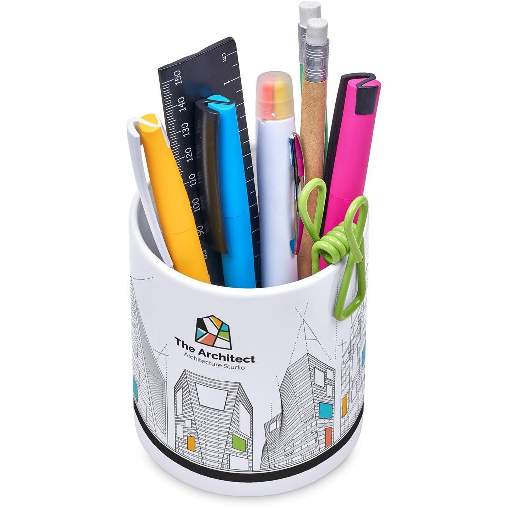 Altitude Mural Sublimation Ceramic Stationery Cup - Brand your company Logo! Get a quote - Promo Lingo