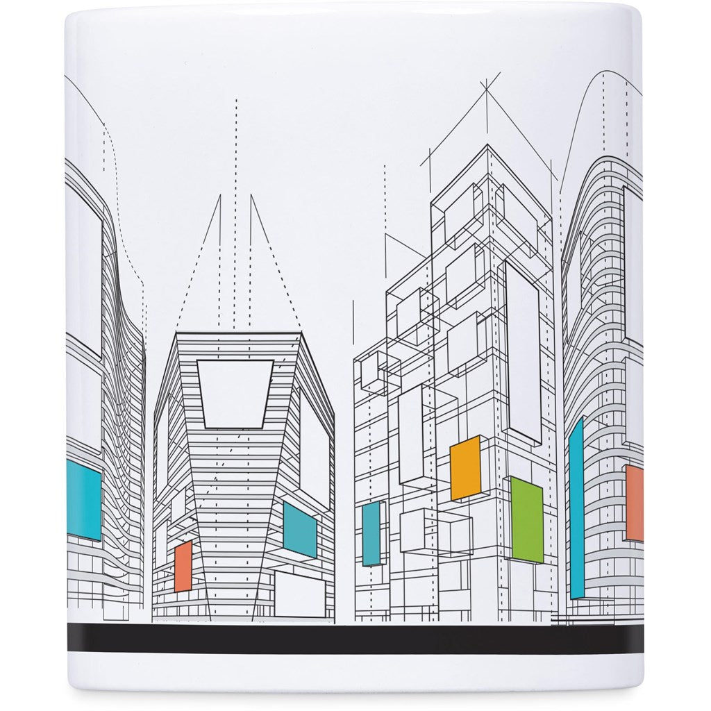 Altitude Mural Sublimation Ceramic Stationery Cup - Brand your company Logo! Get a quote - Promo Lingo