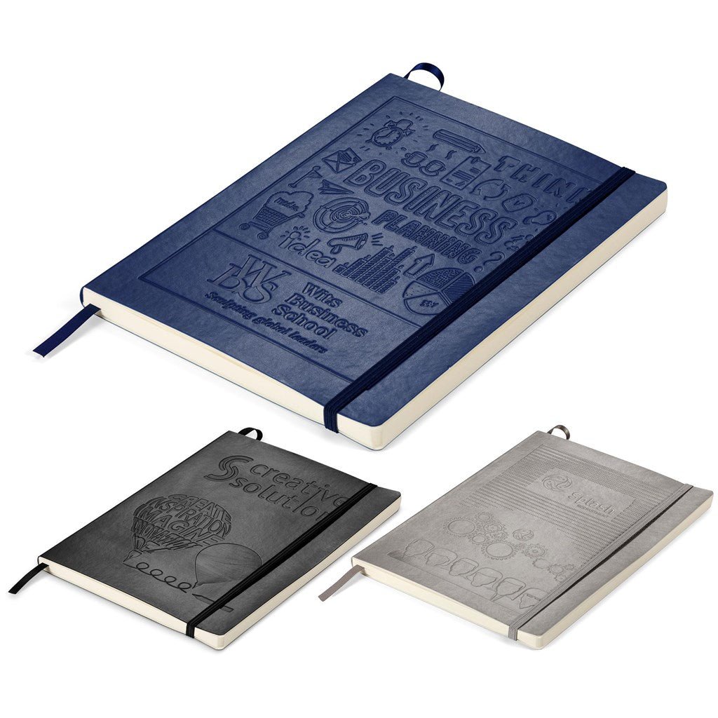 Altitude Newport Maxi Soft Cover Notebook - Brand your company Logo! Get a quote - Promo Lingo