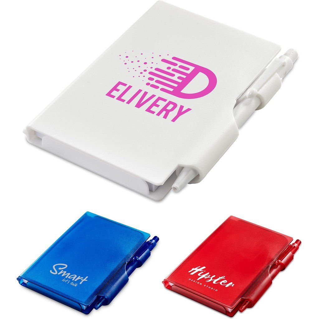 Altitude Nifty Mini Notebook & Pen - Brand your company Logo! Get a quote - Promo Lingo