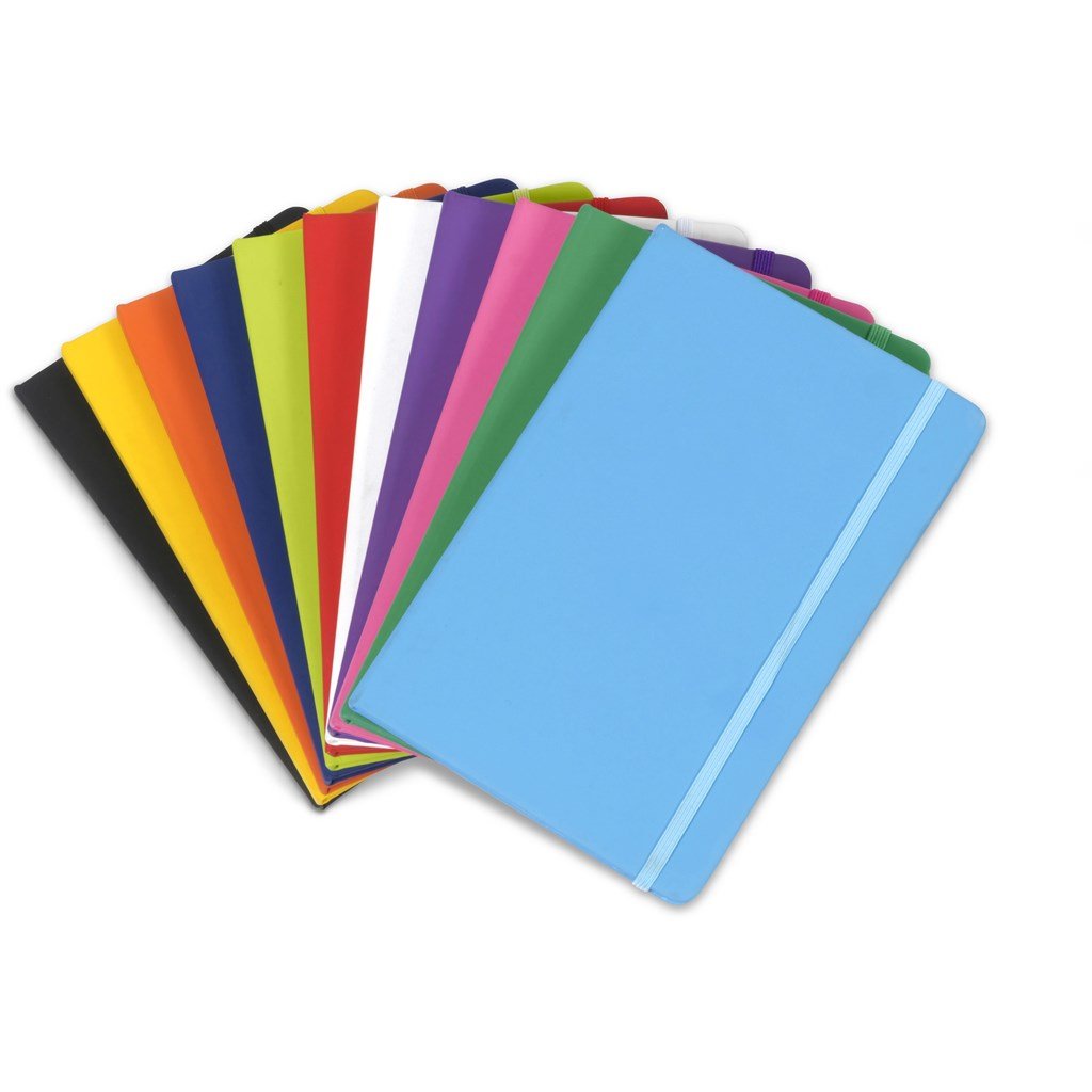 Altitude Omega A5 Hard Cover Notebook - Brand your company Logo! Get a quote - Promo Lingo