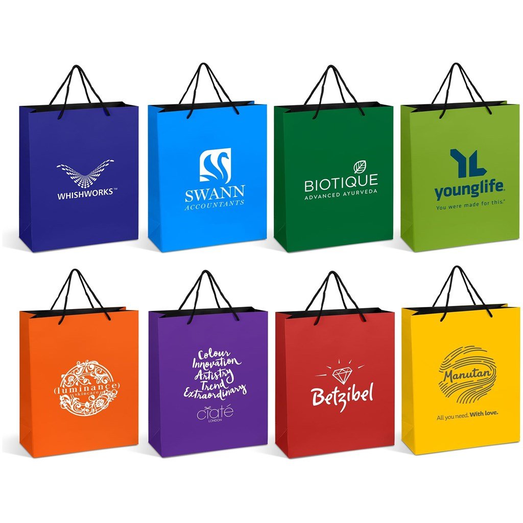 Altitude Omega Maxi Paper Gift Bag - Brand your company Logo! Get a quote - Promo Lingo