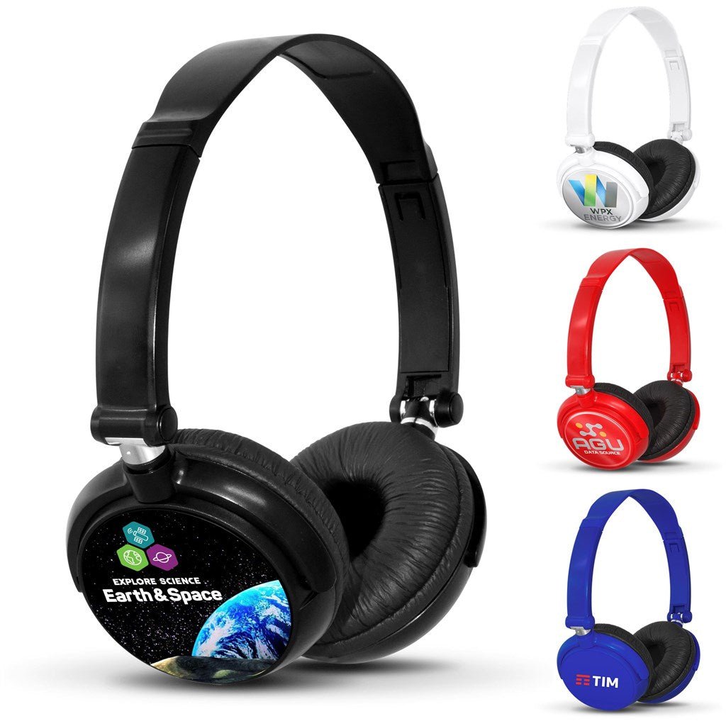 Altitude Omega Wired Headphones - Brand your company Logo! Get a quote - Promo Lingo