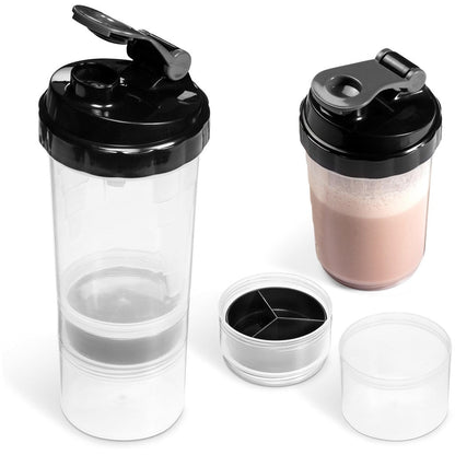 Altitude Powerhouse Plastic Protein Shaker - 600ml - Brand your company Logo! Get a quote - Promo Lingo