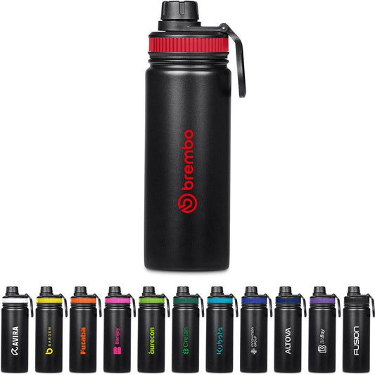 Altitude Romero Stainless Steel Water Bottle – 750ml, Durable & Versatile - Brand your company Logo! Get a quote - Promo Lingo