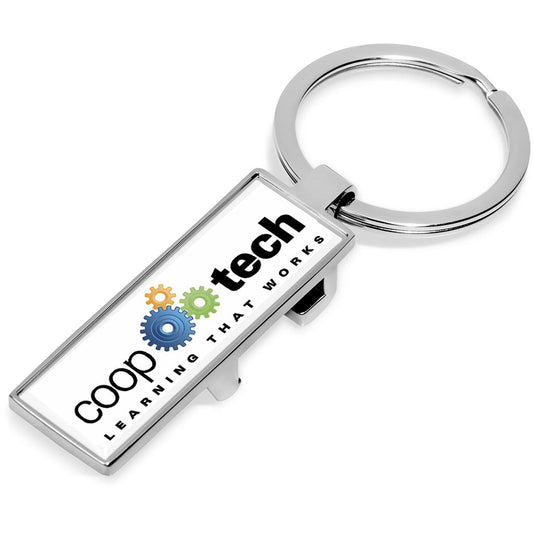 Altitude Saloon Dome Bottle Opener Keyholder - Brand your company Logo! Get a quote - Promo Lingo