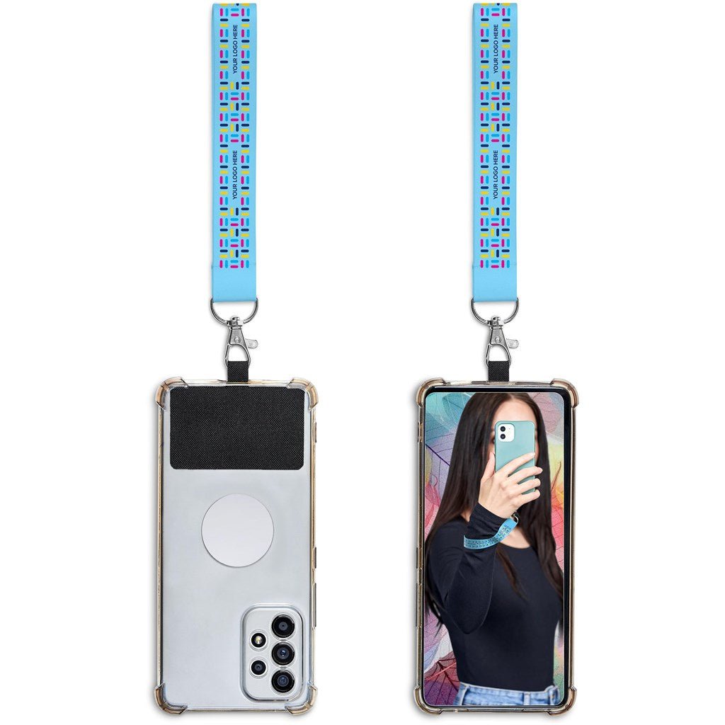 Altitude Sample Rambler Wrist Phone Strap - Brand your company Logo! Get a quote - Promo Lingo