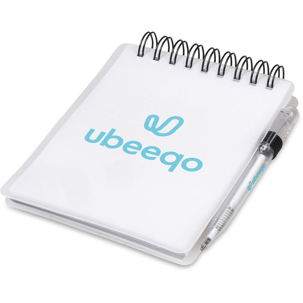 Altitude Scribe Mini Notebook & Pen - Brand your company Logo! Get a quote - Promo Lingo