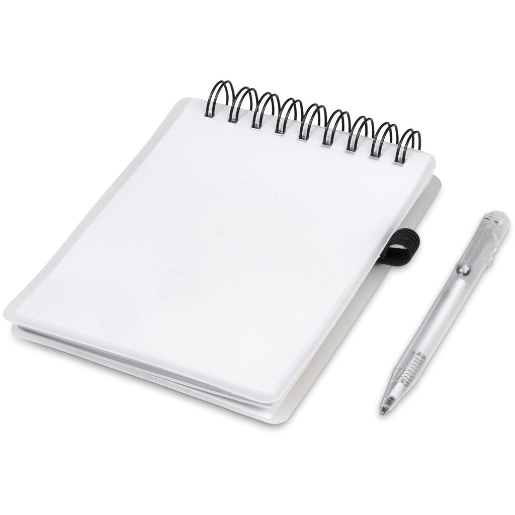 Altitude Scribe Mini Notebook & Pen - Brand your company Logo! Get a quote - Promo Lingo