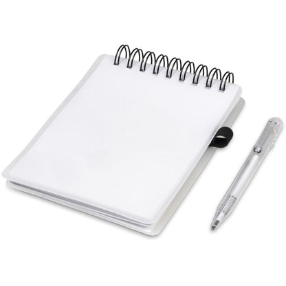 Altitude Scribe Mini Notebook & Pen - Brand your company Logo! Get a quote - Promo Lingo