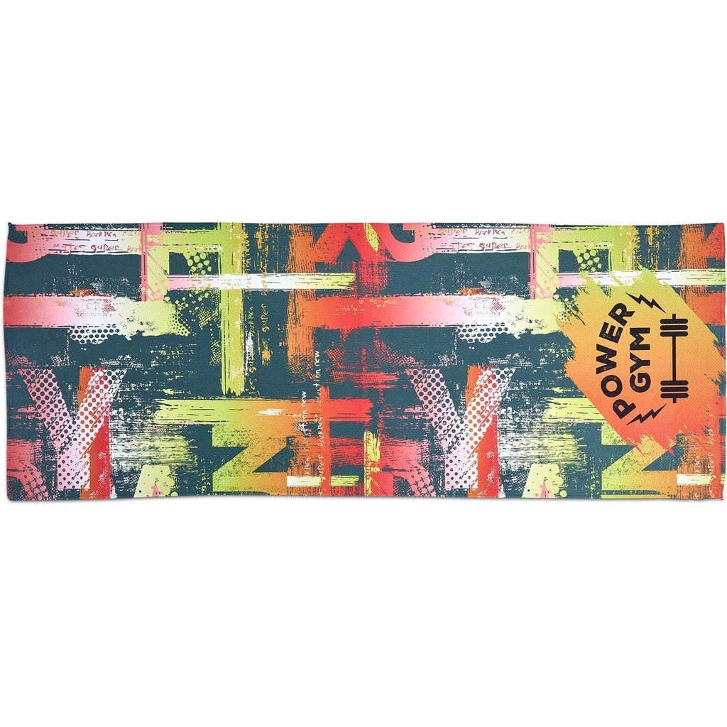 Altitude Snap Sublimation Cooling Sports Towel - Brand your company Logo! Get a quote - Promo Lingo