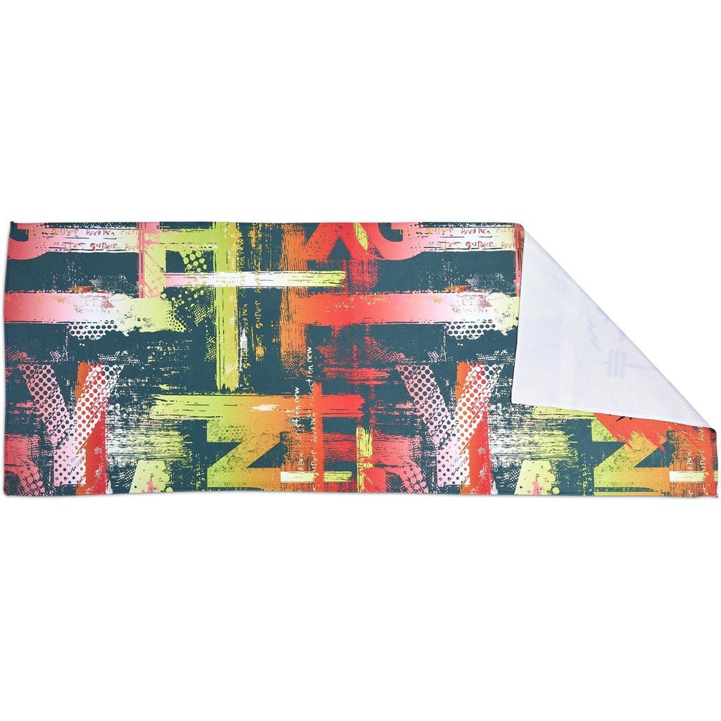 Altitude Snap Sublimation Cooling Sports Towel - Brand your company Logo! Get a quote - Promo Lingo