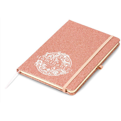 Altitude Sparkle A5 Hard Cover Notebook - Brand your company Logo! Get a quote - Promo Lingo