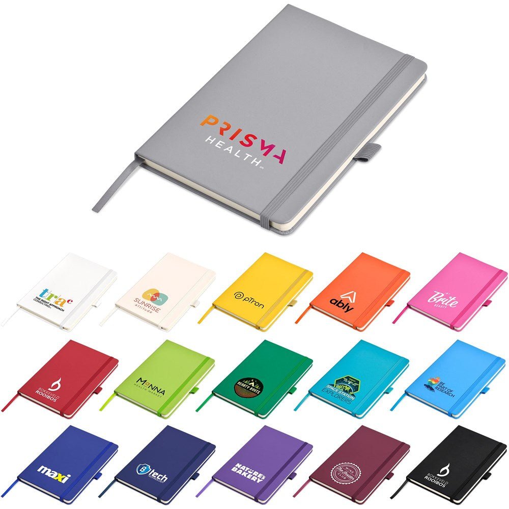 Altitude Stanford A5 Hard Cover Notebook - Brand your company Logo! Get a quote - Promo Lingo