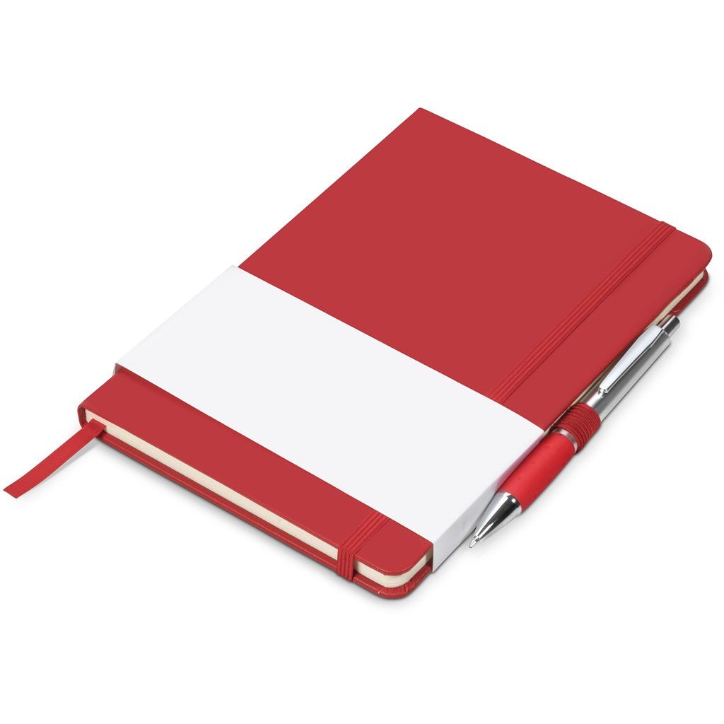 Altitude Stanford A5 Hard Cover Notebook - Brand your company Logo! Get a quote - Promo Lingo