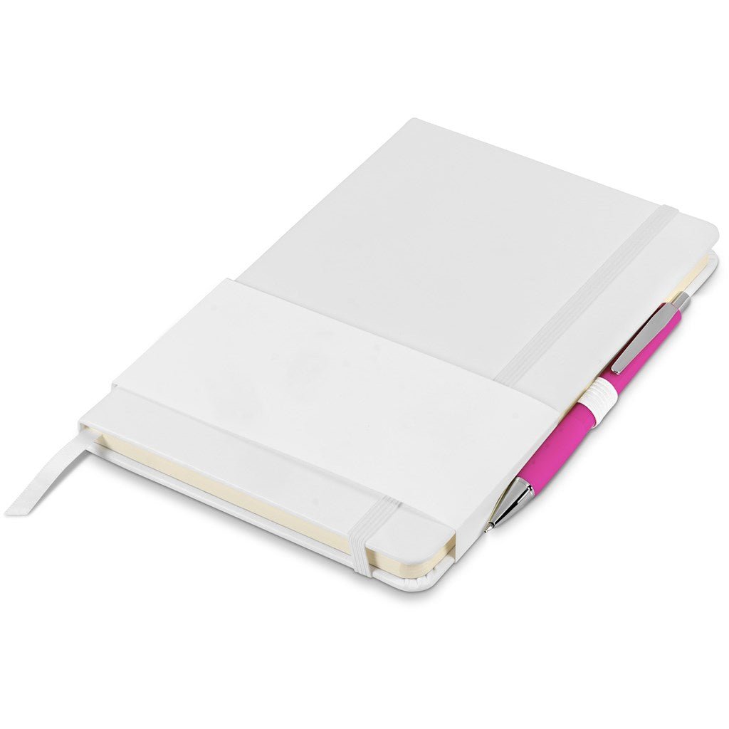 Altitude Stanford A5 Hard Cover Notebook - Brand your company Logo! Get a quote - Promo Lingo