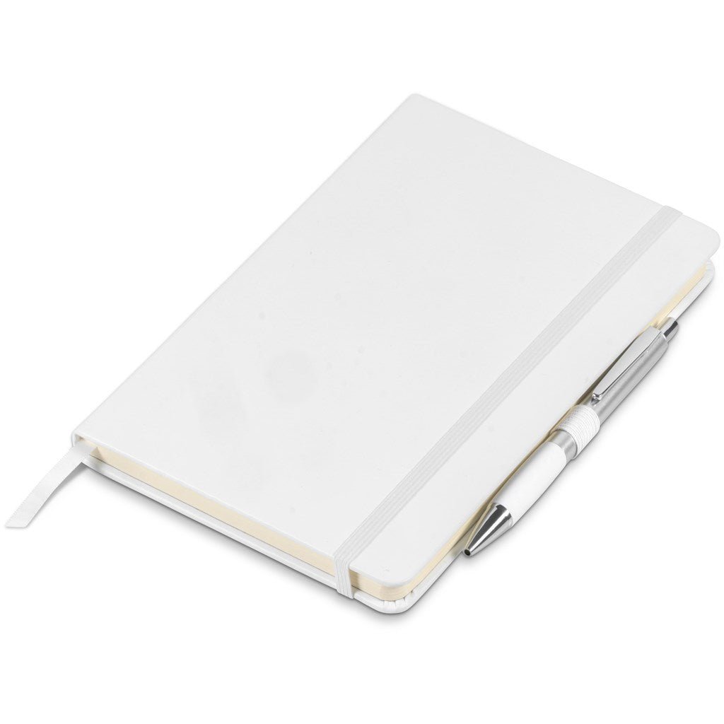 Altitude Stanford A5 Hard Cover Notebook - Brand your company Logo! Get a quote - Promo Lingo