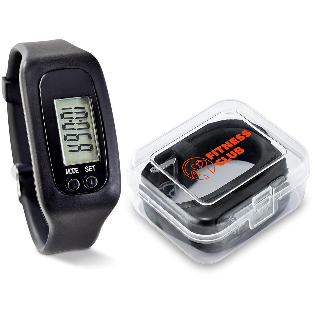 Altitude Strider Pedometer Watch - Brand your company Logo! Get a quote - Promo Lingo