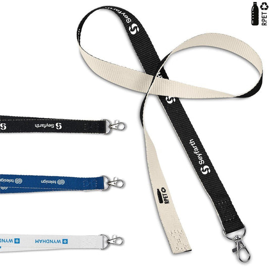 Altitude Taiga Recycled PET Lanyard - Brand your company Logo! Get a quote - Promo Lingo