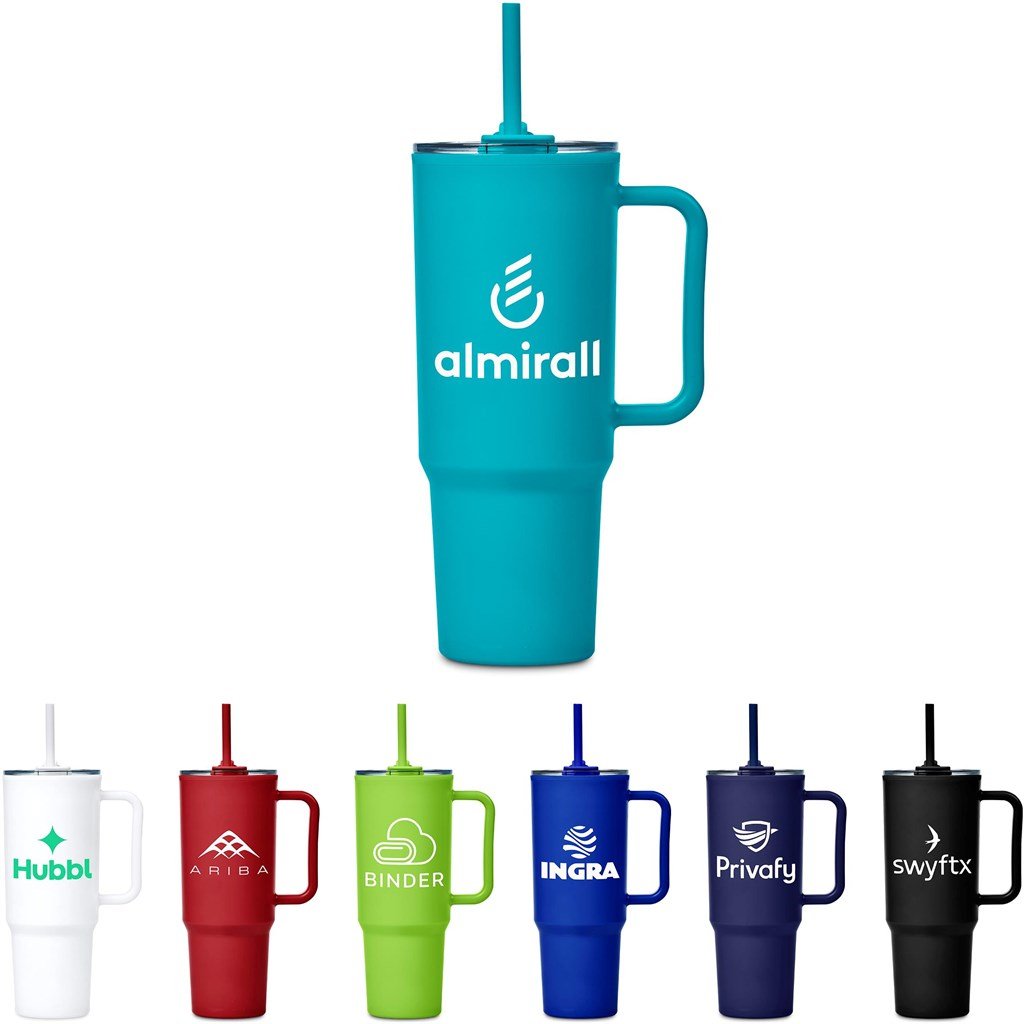 Altitude Texas Plastic Double - Wall Mug – 1.2 Litre - Brand your company Logo! Get a quote - Promo Lingo