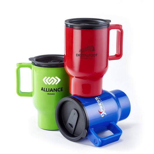 Altitude Whimsy Plastic Double - Wall Mug - 430ml - Brand your company Logo! Get a quote - Promo Lingo