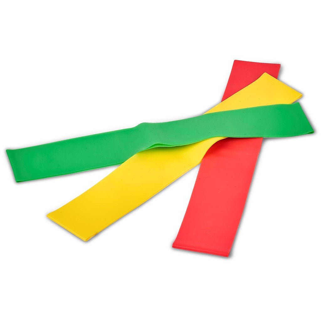 Altitude Workout Resistance Bands - Set Of 3 - Brand your company Logo! Get a quote - Promo Lingo