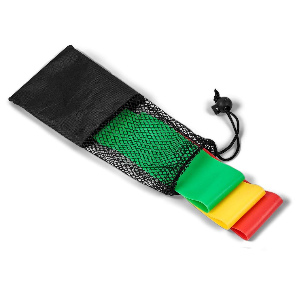 Altitude Workout Resistance Bands - Set Of 3 - Brand your company Logo! Get a quote - Promo Lingo