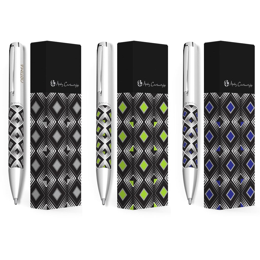 Andy Cartwright Geo Ball Pen - Brand your company Logo! Get a quote - Promo Lingo