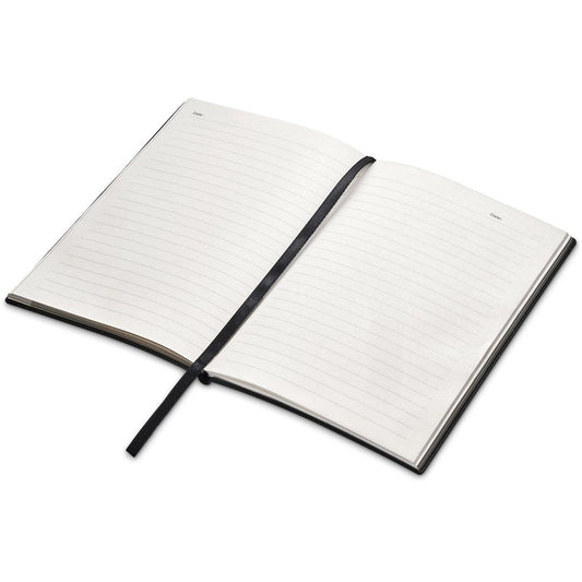 Andy Cartwright Symmetry A5 Soft Cover Notebook - BL - Brand your company Logo! Get a quote - Promo Lingo