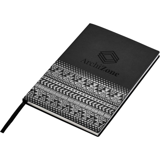 Andy Cartwright Symmetry A5 Soft Cover Notebook - BL - Brand your company Logo! Get a quote - Promo Lingo