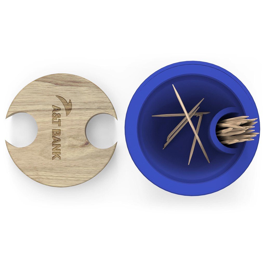 Andy Cartwright Toothpick Holder & Dispenser - Brand your company Logo! Get a quote - Promo Lingo