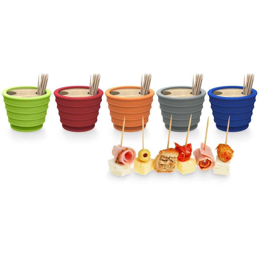 Andy Cartwright Toothpick Holder & Dispenser - Brand your company Logo! Get a quote - Promo Lingo