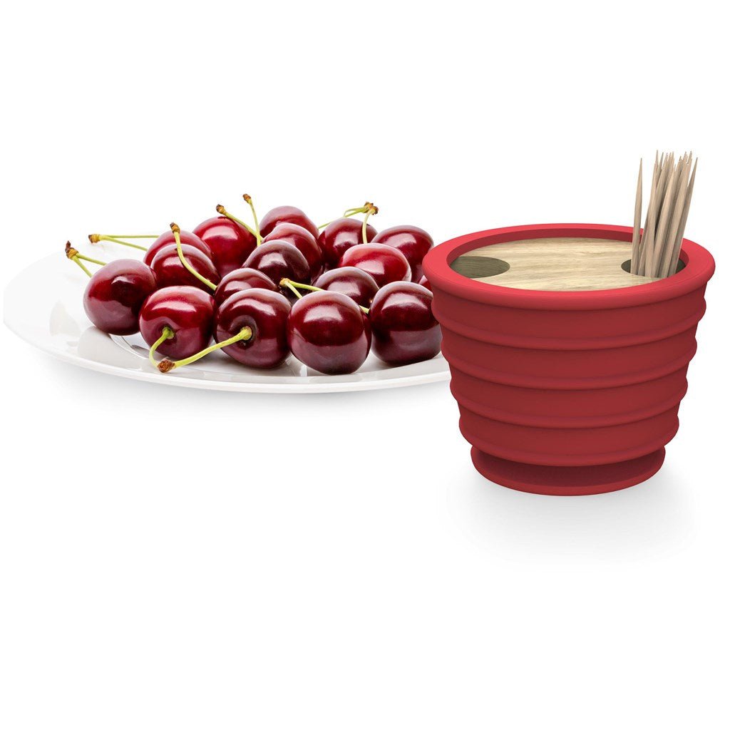Andy Cartwright Toothpick Holder & Dispenser - Brand your company Logo! Get a quote - Promo Lingo
