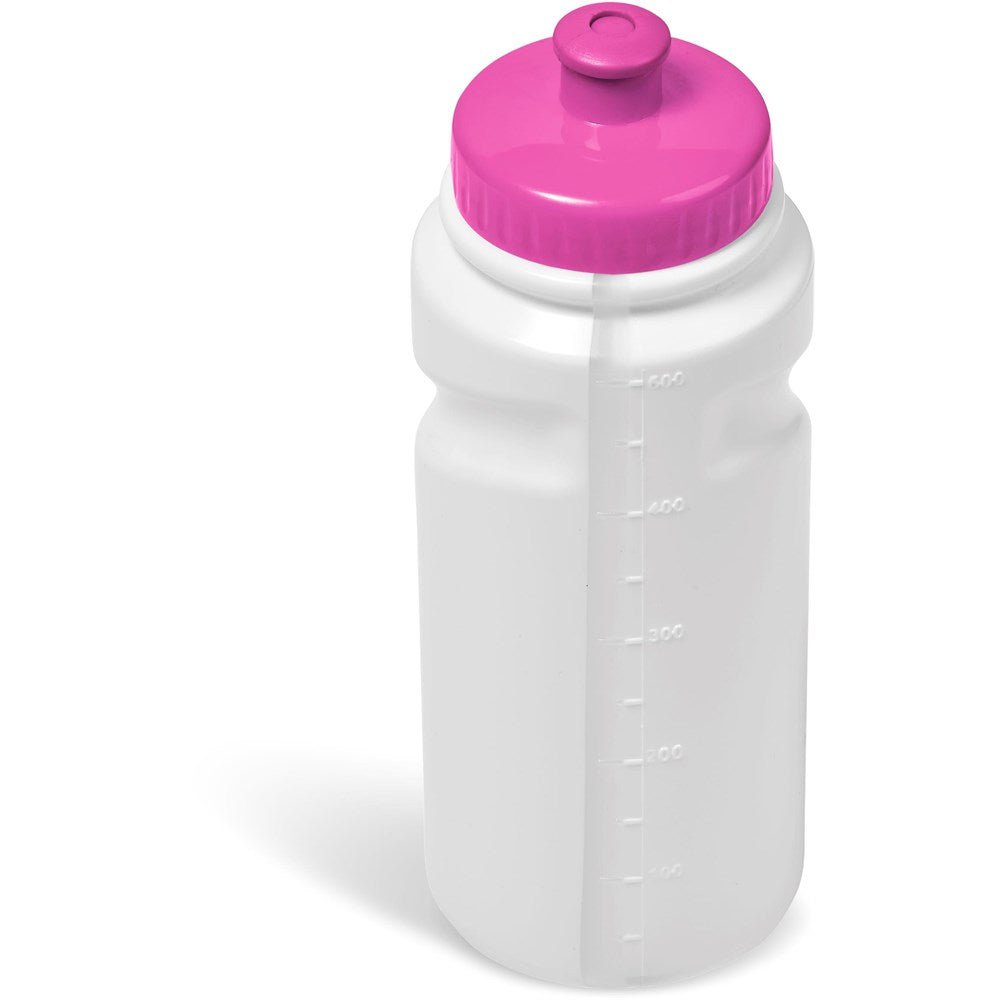 Annex Plastic Water Bottle - 500ml - Pink - Brand your company Logo! Get a quote - Promo Lingo