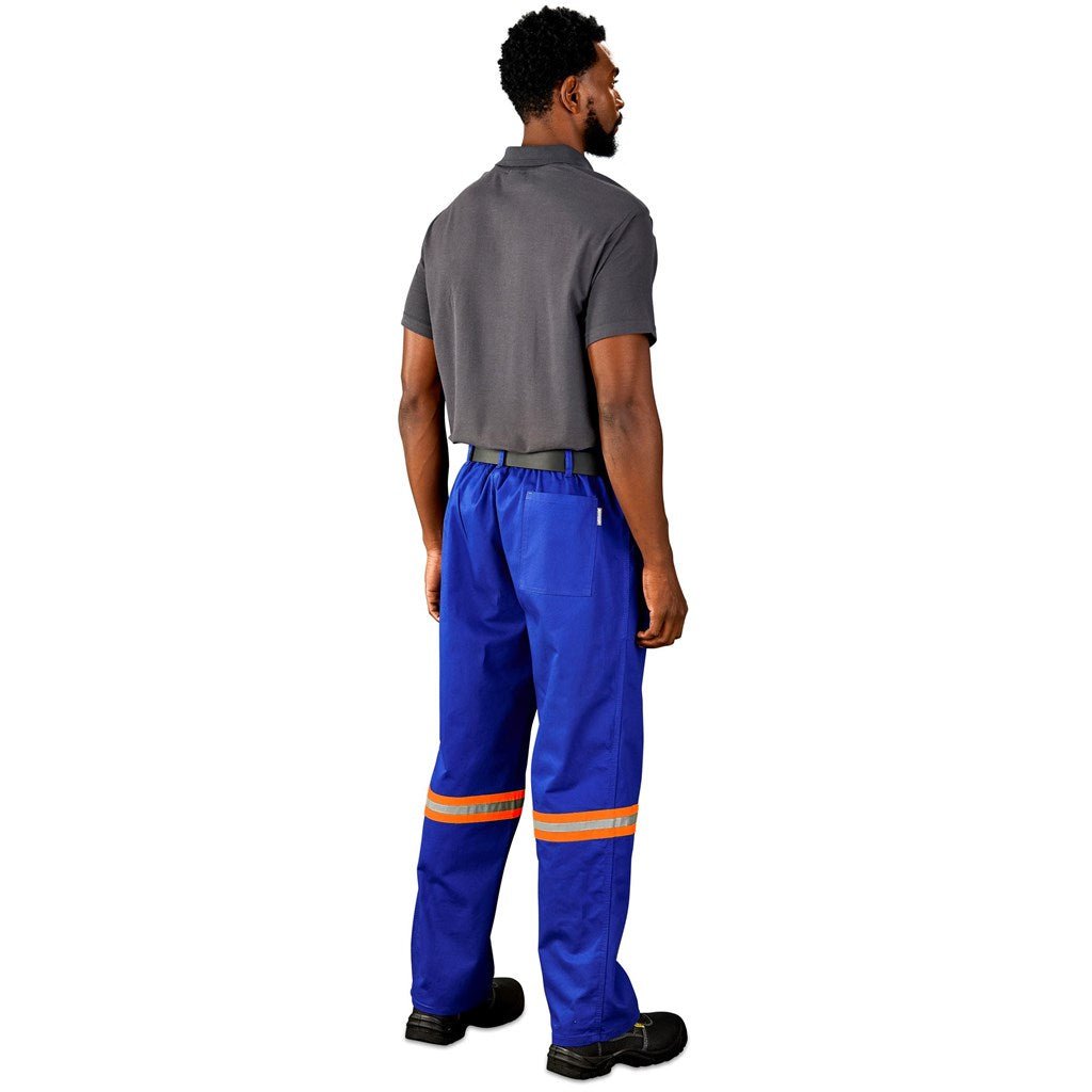 Artisan Premium 100% Cotton Pants - Reflective Legs - Orange Tape - Brand your company Logo! Get a quote - Promo Lingo