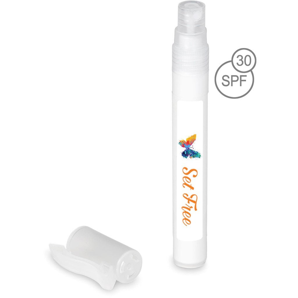 Blaze Sunblock Spray - 9ml - Brand your company Logo! Get a quote - Promo Lingo